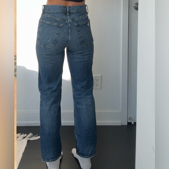 GAP Cheeky Straight Ankle Jeans, Size 4 - Picture 3 of 5